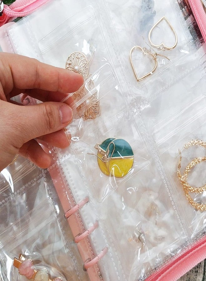 LingLingo Jewelry Pouch Clear Self Seal Plastic Zipper Bags for Earrings Rings Packing Storage Transparent PVC Lock Pouches, Pack of 80 - Image 5